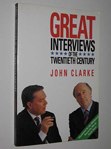 Stock image for Great Interviews of the Twentieth Century for sale by Syber's Books