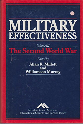 Beispielbild fr Military Effectiveness, Volume I: The First World War zum Verkauf von Powell's Bookstores Chicago, ABAA