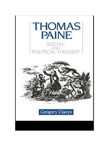 9780044450894: Thomas Paine: Social and Political Thought