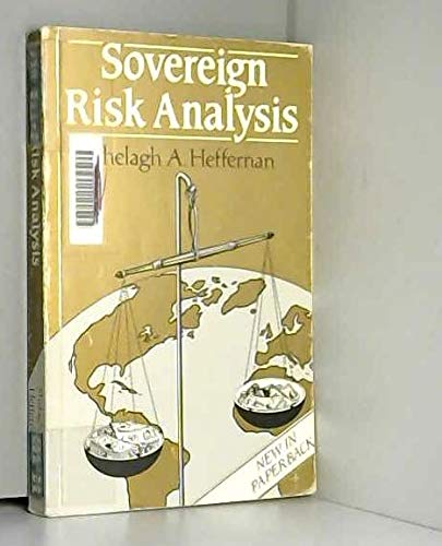 Imagen de archivo de Sovereign Risk Analysis a la venta por NEPO UG