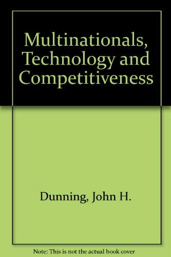 Stock image for Multinationals, Technology and Competitiveness for sale by Cambridge Rare Books