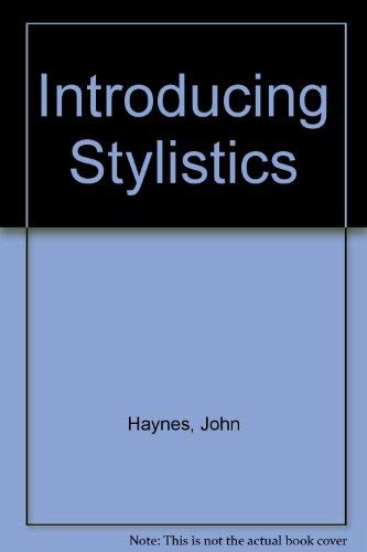 9780044453642: Introducing Stylistics