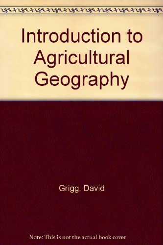 Beispielbild fr Introduction to Agricultural Geography zum Verkauf von AwesomeBooks