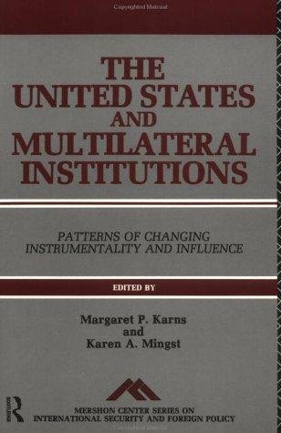 Imagen de archivo de United States & Multilat Instn (Mershon Center Series on International Security) a la venta por HPB-Red