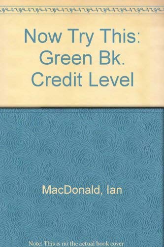 9780044480259: Green Bk. (Credit Level) (Now try this)