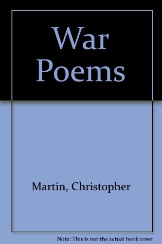 9780044481461: War Poems