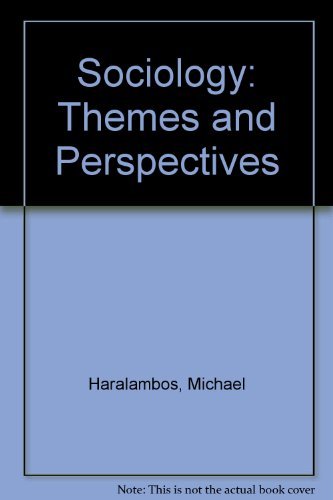 Beispielbild fr Sociology: Themes and Perspectives zum Verkauf von WorldofBooks