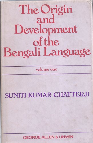 9780044910077: The origin and development of the Bengali language;