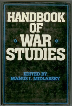 Stock image for Handbook of War Studies for sale by Ed's Editions LLC, ABAA