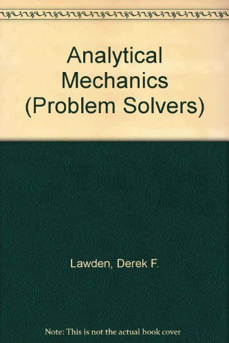 9780045310050: Analytical Mechanics