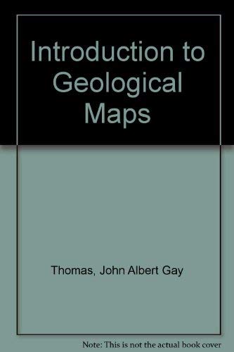 9780045500116: Introduction to Geological Maps
