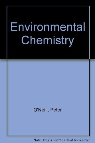 Imagen de archivo de Environmental Chemistry a la venta por Tsunami Books