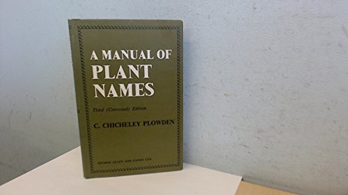 A MANUAL OF PLANT NAMES 3RD EDIT