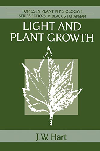 Stock image for Light and Plant Growth: 1 (Topics in Plant Physiology, 1) for sale by WorldofBooks