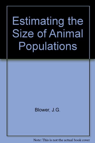 9780045910182: Estimating the size of animal populations