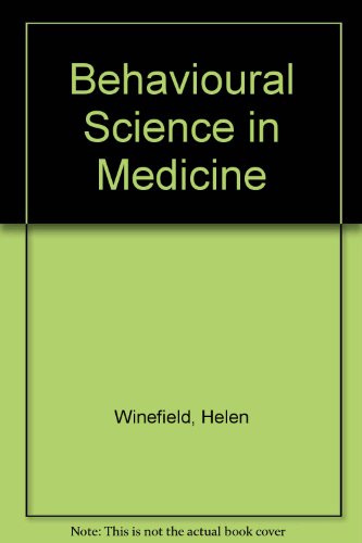 9780046100148: Behavioural Science in Medicine