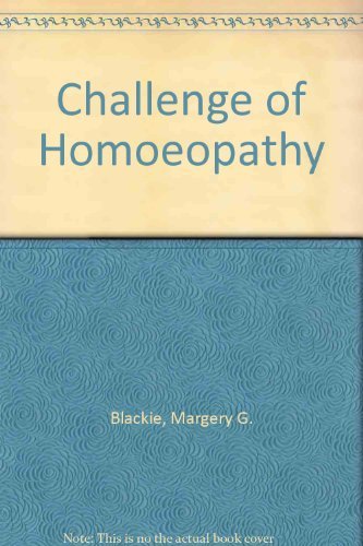 Stock image for Challenge of Homoeopathy for sale by WorldofBooks