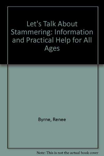 Beispielbild fr Let's Talk About Stammering: Information and Practical Help for All Ages zum Verkauf von WorldofBooks