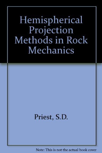 Stock image for Hemispherical Projection Methods in Rock Mechanics for sale by Ergodebooks