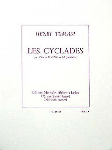 Beispielbild fr HENRI TOMASI: LES CYCLADES-FLUTE SOLO zum Verkauf von GF Books, Inc.