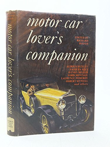 Stock image for Motor Car Lover's Companion for sale by ThriftBooks-Dallas