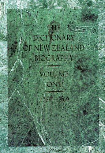 9780046410520: Dictionary of New Zealand Biography