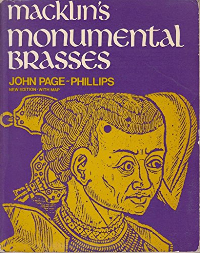 Imagen de archivo de Macklin's monumental brasses: including a bibliography and a list of figure brasses remaining in churches in the United Kingdom; a la venta por Wonder Book