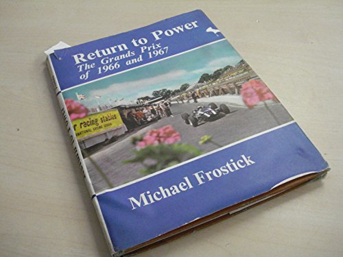 Return to Power (9780047960277) by Frostick, Michael