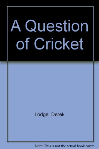 Imagen de archivo de A Question of Cricket a la venta por WorldofBooks