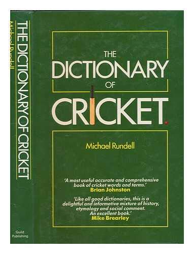 Beispielbild fr Dictionary of Cricket zum Verkauf von AwesomeBooks