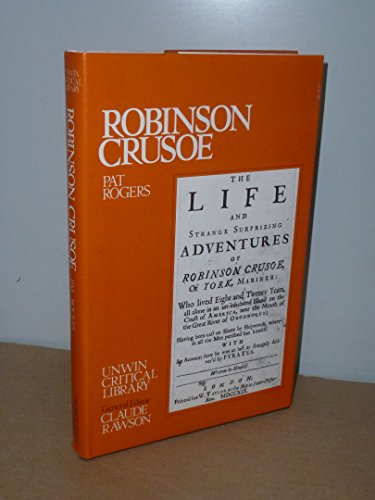 Beispielbild fr "Robinson Crusoe" (Unwin Critical Library) zum Verkauf von WorldofBooks