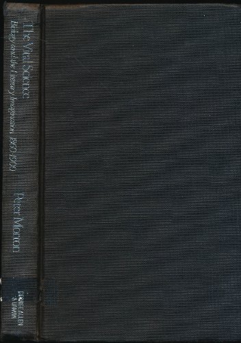 Beispielbild fr Vital Science: Biology and the Literary Imagination 1860-1900 zum Verkauf von Wonder Book