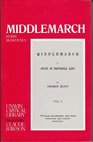 9780048000316: "Middlemarch" (Unwin Critical Library)