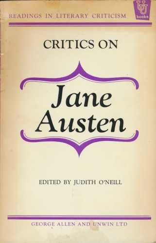 9780048010100: Critics on Jane Austen (Readings in Literary Criticism S.)