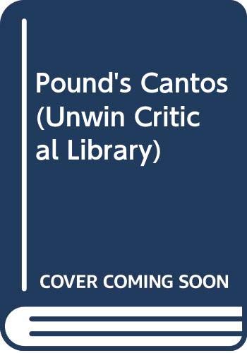 Stock image for Pound's Cantos for sale by Better World Books: West