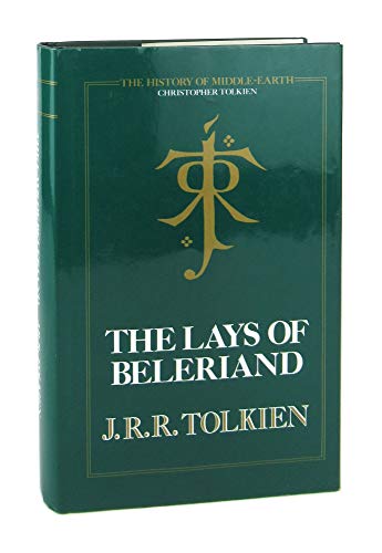 9780048232779: The Lays of Beleriand (The History of Middle-Earth, Vol. 3)