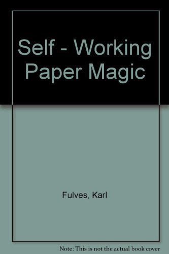 9780048624871: Self - Working Paper Magic