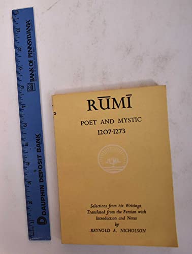 Beispielbild fr Rumi: Poet and Mystic (Ethical & Religious Classics of E.& W.) (English and Persian Edition) zum Verkauf von Books From California