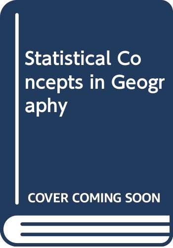 9780049100657: Statistical concepts in geography