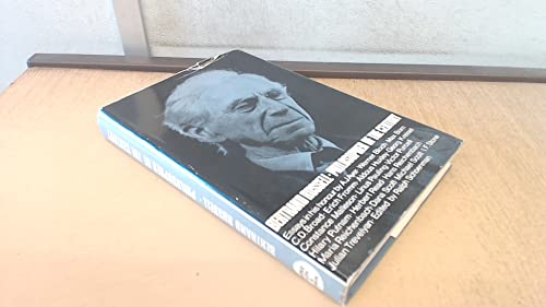 9780049210066: Bertrand Russell: Philosopher of the Century