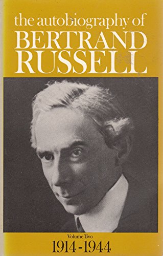 Beispielbild fr The Autobiography of Bertrand Russell Volume Two: 1914-1944 zum Verkauf von Chevin Books