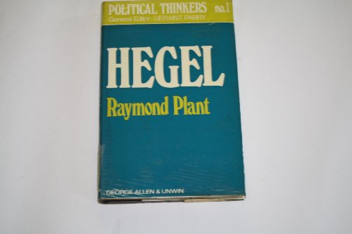 Beispielbild fr Hegel. (Political Thinkers, no. 1) zum Verkauf von Kloof Booksellers & Scientia Verlag