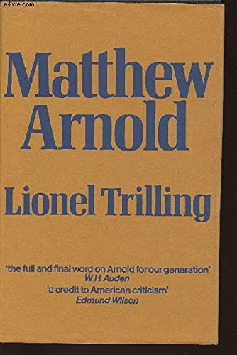 9780049280182: Matthew Arnold