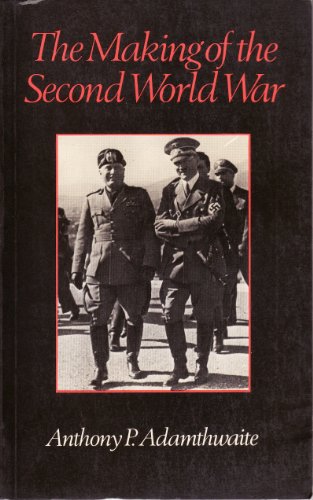 Beispielbild fr The Making of the Second World War zum Verkauf von WorldofBooks