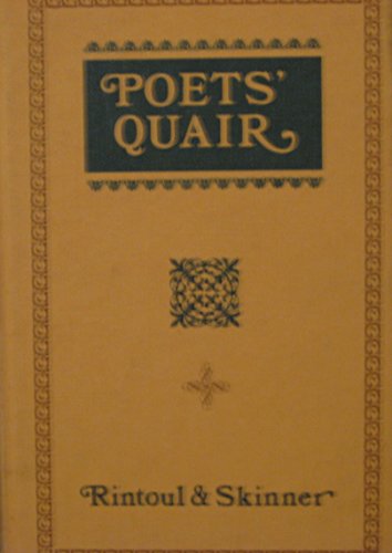 Beispielbild fr Poets' Quair: Anthology zum Verkauf von WorldofBooks