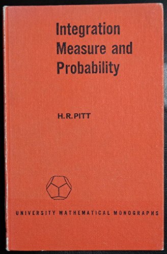 9780050012932: Integration, Measure and Probability