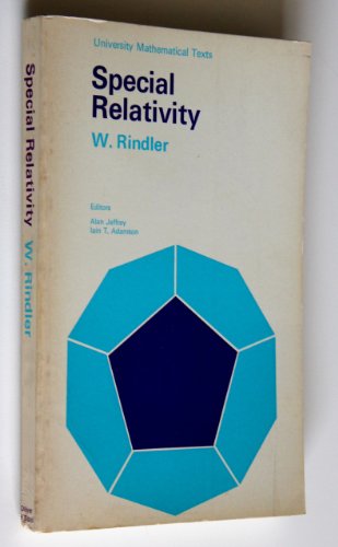 Beispielbild fr Special Relativity (University Mathematical Texts) zum Verkauf von Anybook.com