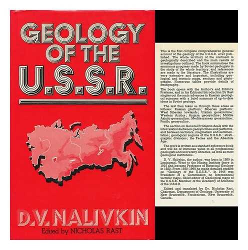 Stock image for Geology of the U.S.S.R for sale by Better World Books Ltd