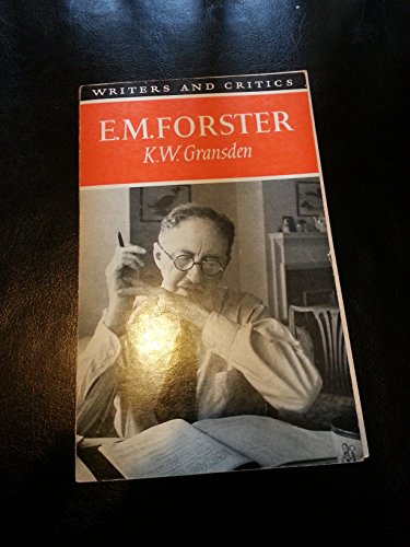 Beispielbild fr E.M.Forster (Writers & Critics) zum Verkauf von medimops