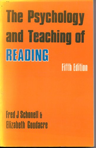 Beispielbild fr Psychology and Teaching of Reading zum Verkauf von WorldofBooks